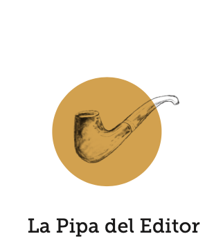 La pipa del editor Escritos desde la sala 